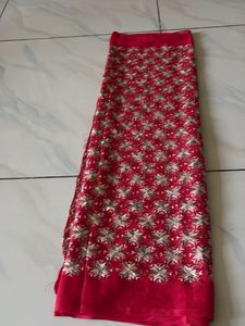Elegant Red phulkari Dupatta