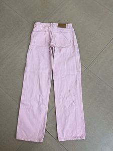 Pink cute Jeans aesthetic