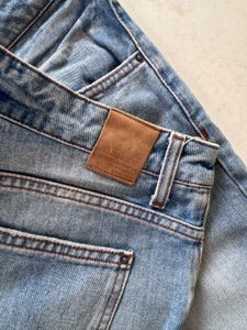 Vintage Zara Distressed Blue Denim Jeans