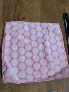 Vibrant pink Floral hanky