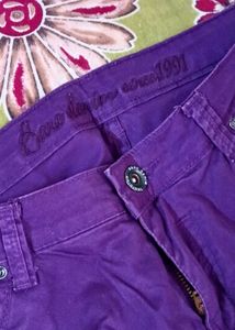 Vibrant Purple Skinny Jeans