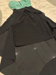 Strapless High-Low Dress