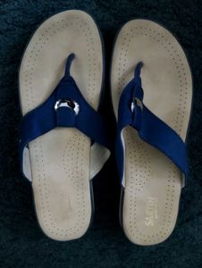 Blue SARTIN Flip Flop Sandals