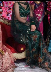 Elegant digital Floral Print Lehenga Choli
