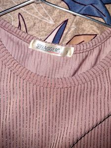 Beautiful pink shimmer top