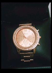 Geneva Rose Gold &amp; Silver Women's Watches