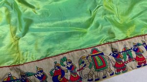 Vibrant Green Embroidered Kurta