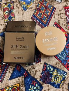 SEOMOU 24K Gold Anti-Wrinkle Eye Mask