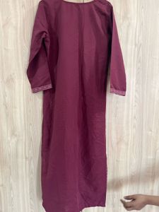 Elegant Maroon Rayon Kurti