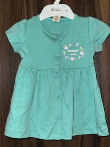 Cute Teal "Happy One" Dress