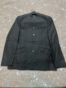 Men's Black jodhpuris coat pant set