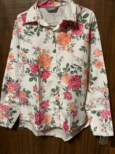 Floral Print Button-up Co-ord set