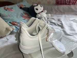 Classic White Air Force 1 Sneakers