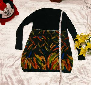 Very Beautiful Woolen Winter Long Top