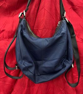 Mandarina Duck Navy Nylon Crossbody Bag