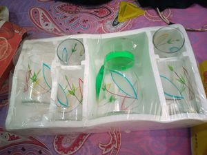 6pcs Lemon Set - 5 Glass+1jug 💯Set Available