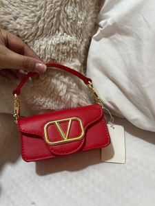 Valentino ❤️inspired Red Micro Bag