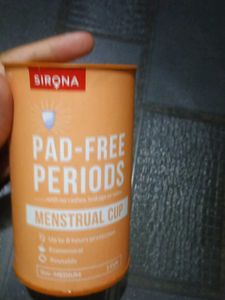 Sirona Menstrual Cup in medium size