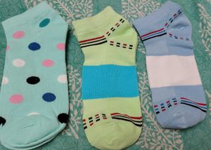 Cute Ankle Socks (3 Pairs)
