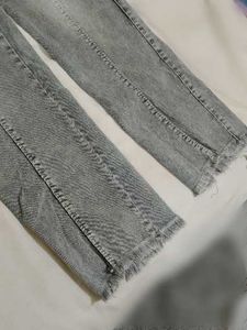 (Ganpati offer) Gray Denim Jeans
