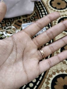 Sparkling Geometric Ring anti tarnish