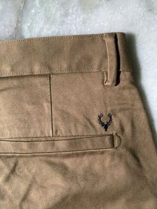Allen Solly Men's Casual Khaki Trousers