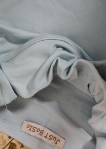 Light Blue tube Top with Tie