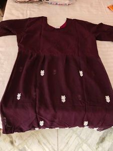 Two Kurti Rose Pink and Purple ✨
