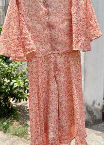 Chic Floral Print Midi Dress