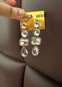 Elegant Crystal Drop Earrings