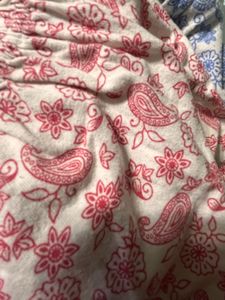 Pink Paisley Capris
