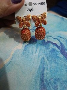 Beautiful Butterfly Jhumka Earrings