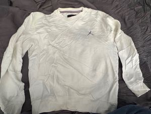 Men's White Jordan Sweatshirt