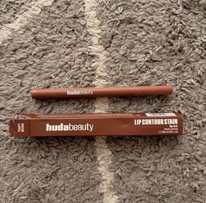 Huda Beauty Lip Contour Stain Shade-Toasty Brown