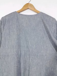 Sanganeri Grey  Kurtas(Women's)