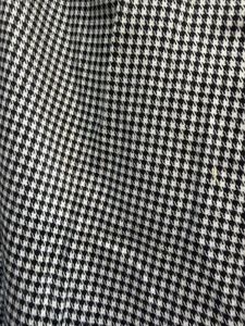 Checked Wide-Leg Trousers