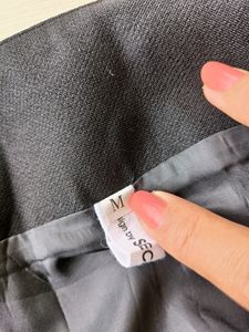 Back Slit Pencil Skirt