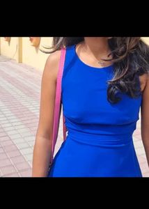 zara Blue Mini Dress - Chic &amp; Stylish