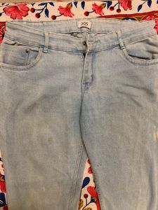 Light Wash Denim Jeans