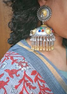 Boho Jhumka Earrings
