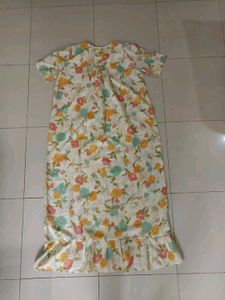 New Unused Cotton Blended Nighty