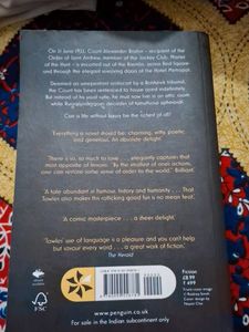 A Gentleman in Moscow by Amor Towles