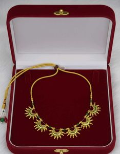 Gold Plated Moon Necklace set
