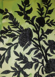 Unused Light green ethnic shinning gown | Size: M