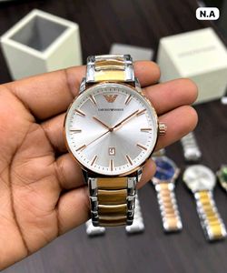 Emporio Armani Black Metal Watch