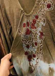 Beaded sweater