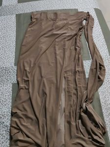 Maxi Skirt with High Slit waist 28-30. ela