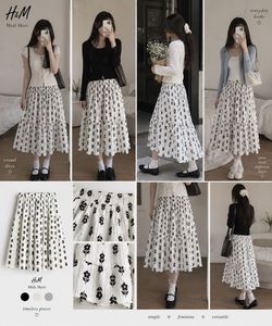 Floral Midi Skirt