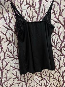 Lace Trim Cami Set