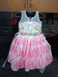 Barbie Girl Party Wear Frock